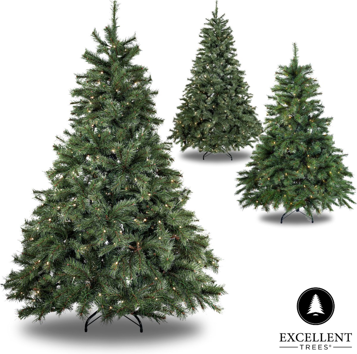 Kerstboom Excellent Trees® Elverum Frosted Premium - ⌀125cm - 180cm – foto 8
