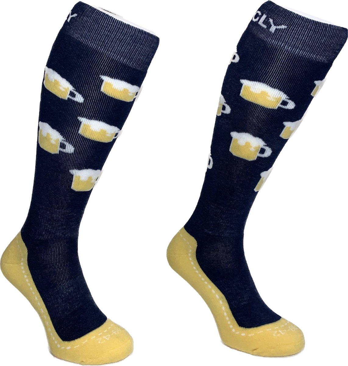 Hingly Skisokken Bier 43-46 Blauw
