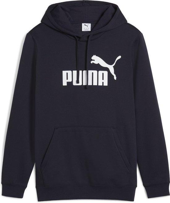 PUMA ESS No 1 Logo Hoodie FL Pull de sport homme - new marine