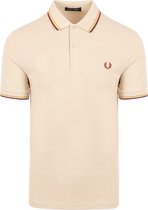 Fred Perry - Polo M3600 Ecru W55 - Slim-fit - Polo Homme Taille S