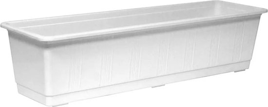 Geli - Jardinière pour balcon - Standard - 60 cm - Wit
