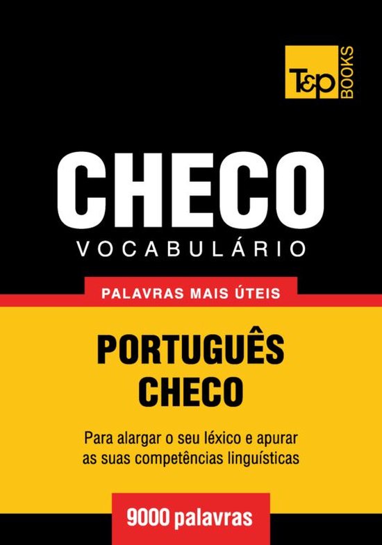 Vocabulário Português-Checo - 9000 palavras mais úteis - cover