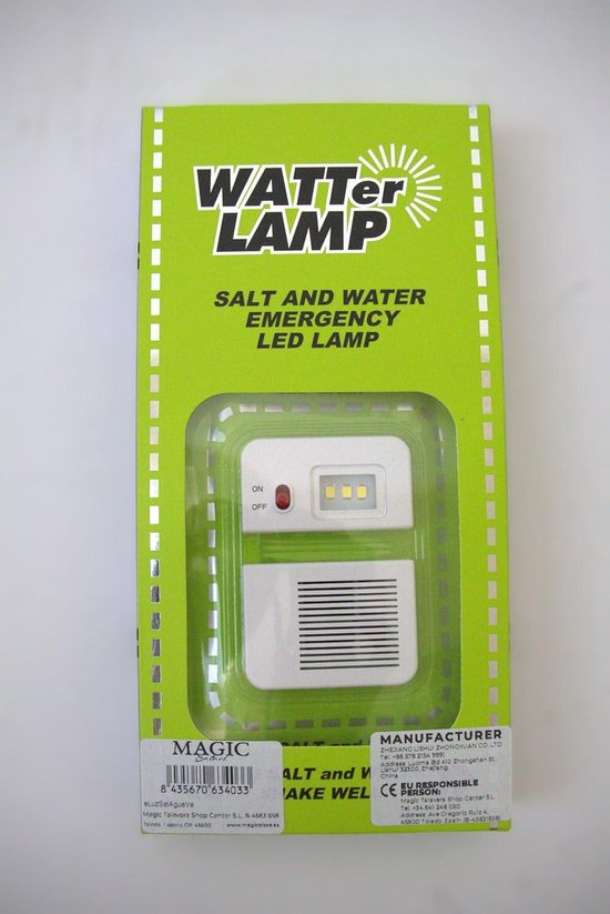 Zoutwaterlamp Noodverlichting for buiten met 3 LED-lampen, geen batterij, vervuilingsvrije verlichting, draagbare noodverlichting, geschikt for vissen, kamperen, wandelen