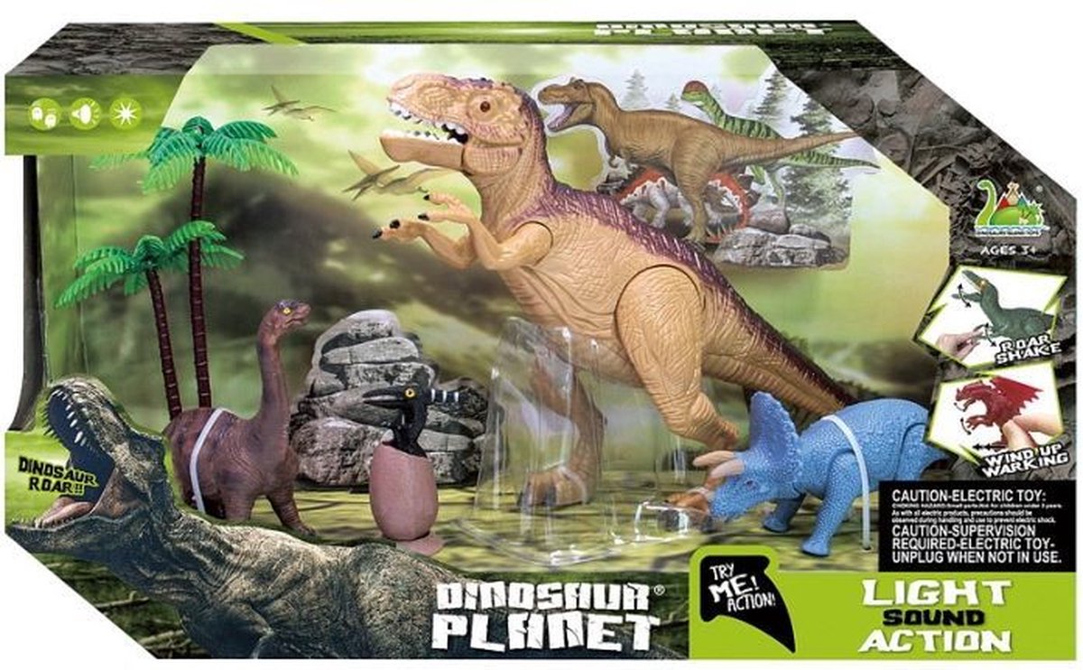 Amuuso Dinosaur speelset.