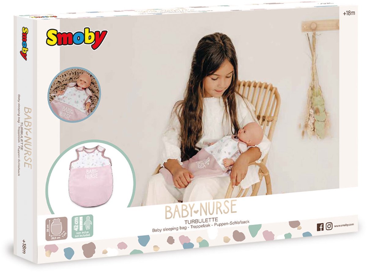 Smoby Slabbetjesset Smoby Turbulette (42 Cm)