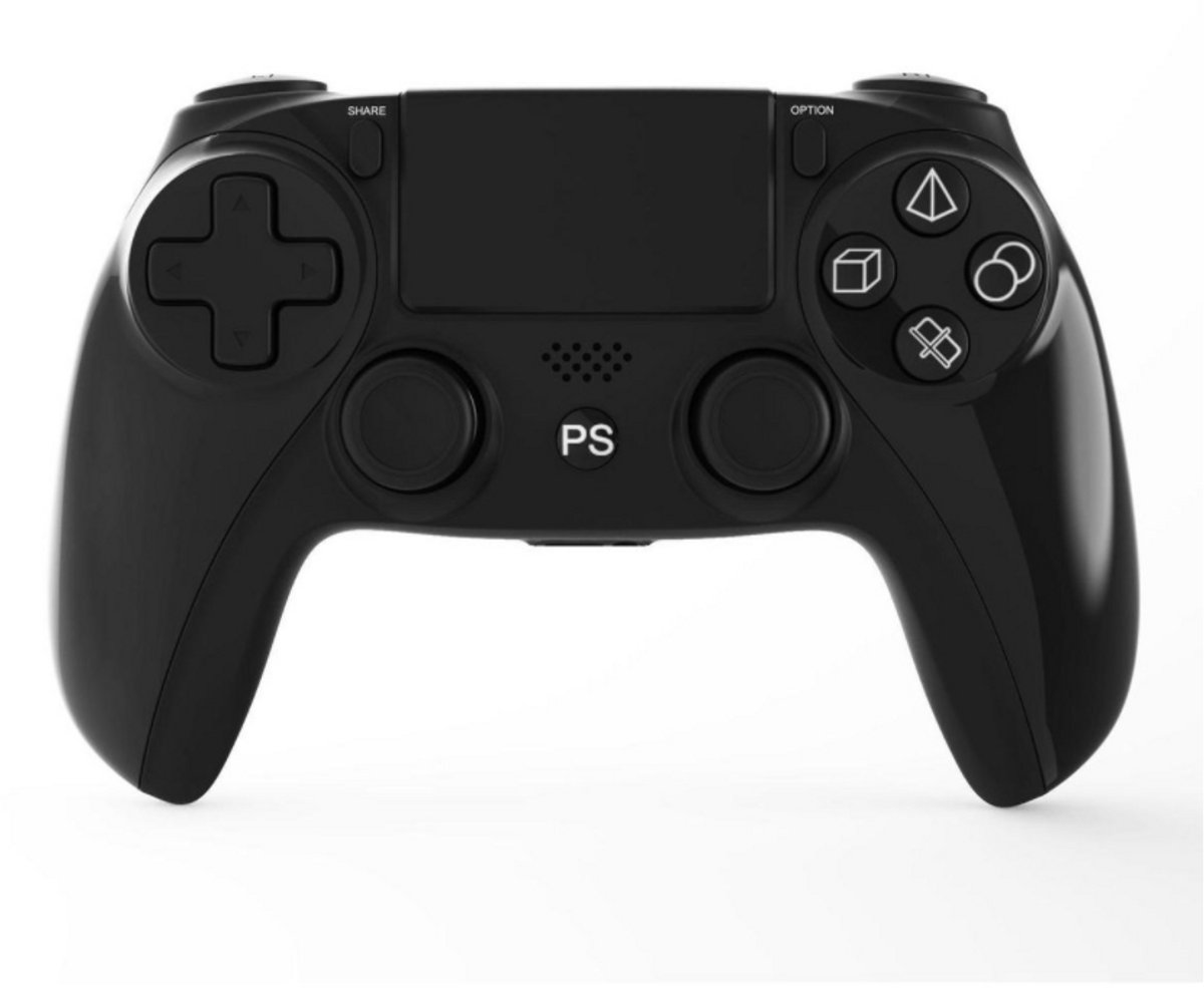 LuxeBass Bluetooth Wireless Double-Shock 4 Controller Joystick - PlayStation 4