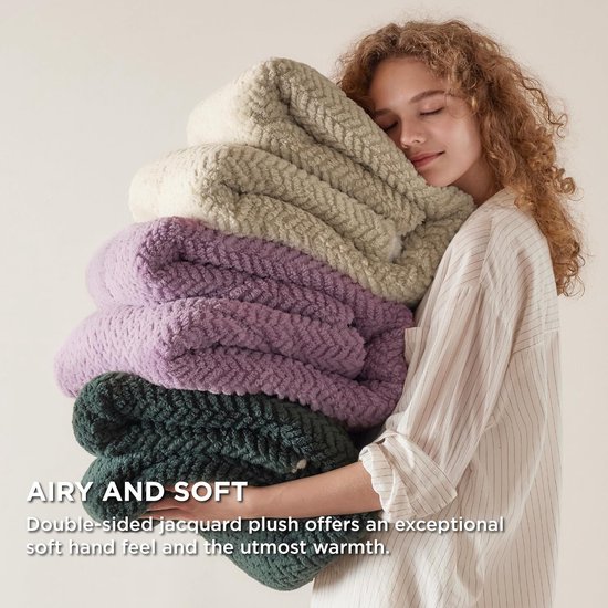 BEDSURE Knuffeldeken, warme sherpa bankdeken, grote woondeken, dikke plaid, voor op de bank, XXL 220 x 240 cm, oranje BEDSURE Knuffeldeken, warme sherpa bankdeken, grote woondeken, dikke plaid, voor op de bank, XXL 220 x 240 cm, oranje