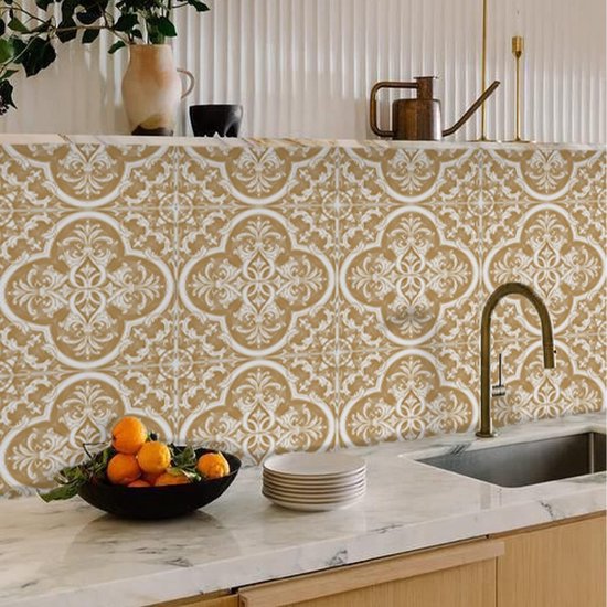 gouden-marokkaanse-tegelsticker-zelfklevend-geschikt-voor-badkamer
