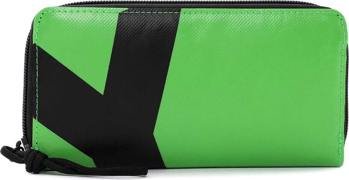 SURI FREY Portemonnee Jessey-Plane Zip Around Wallet Green Neongroen