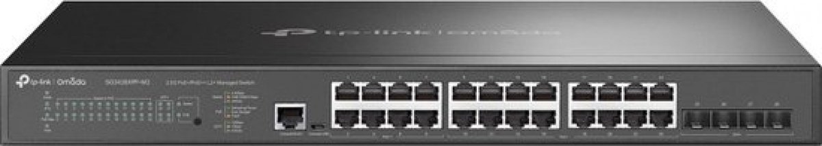 TP-Link Omada SG3428XPP-M2 netwerk-switch Managed L2+ 2.5G Ethernet (100/1000/2500) Power over Ethernet (PoE)