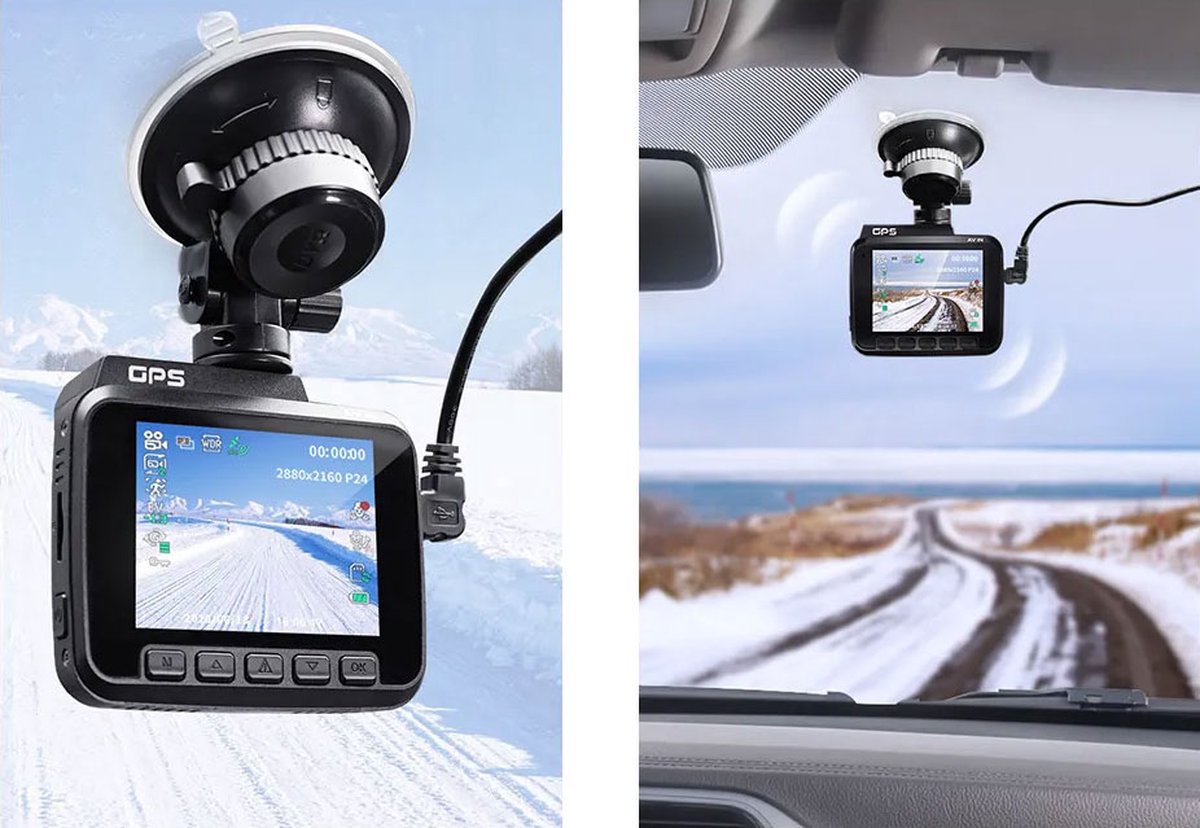 AZDome GS63H Pro 1CH 4K-dashcam met gps thumbnail 3