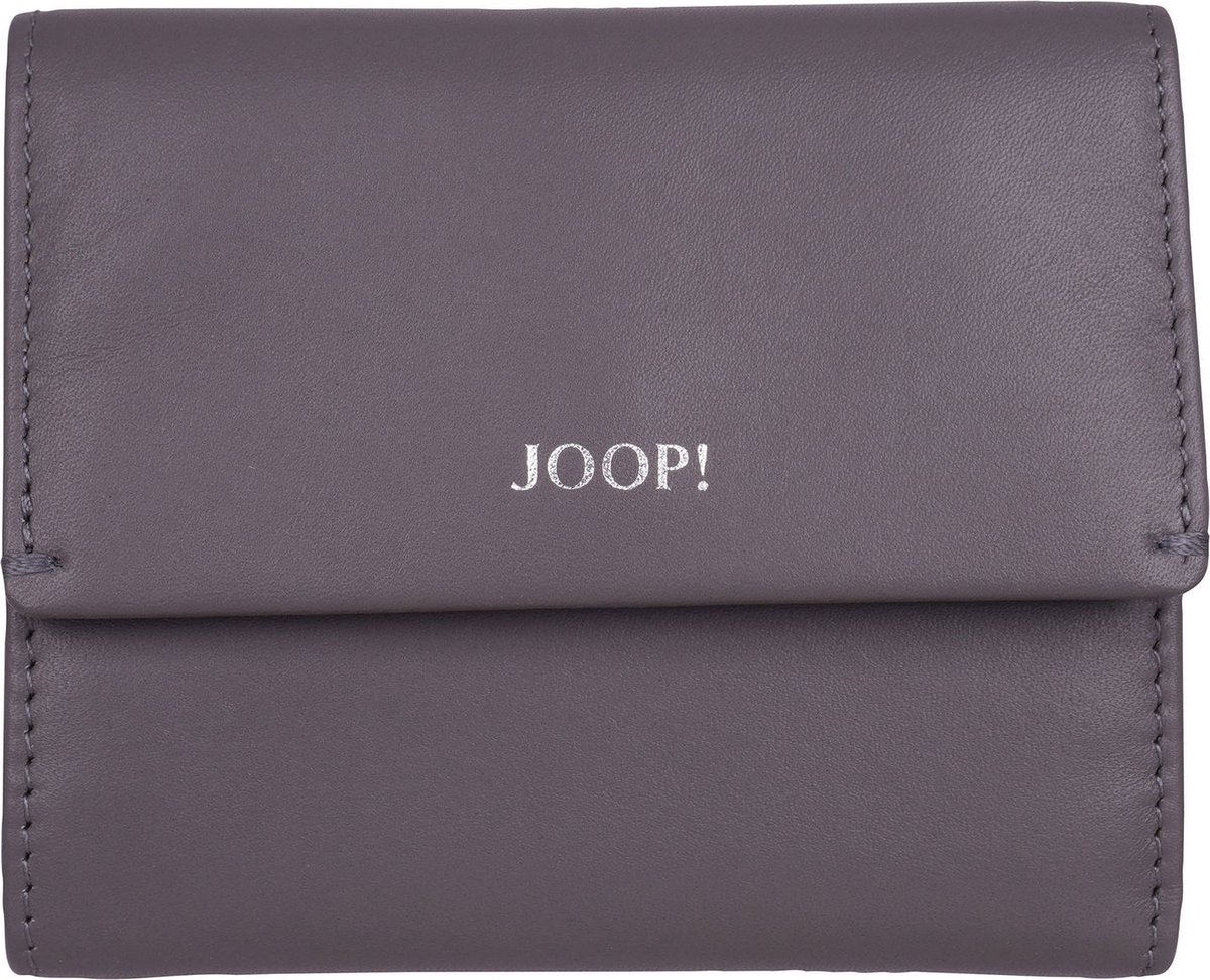JOOP! Leren Portemonnee Sofisticato 1.0 Simona Purse SH4F Dark Grey Donkergrijs