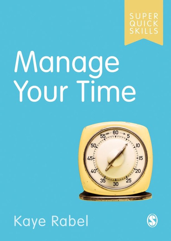 Super Quick Skills - Manage Your Time - cover