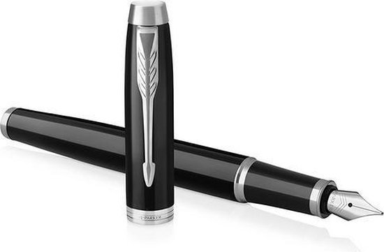 PARKER IM-vulpen, premium blauw, pendikte M, navulinktpatroon