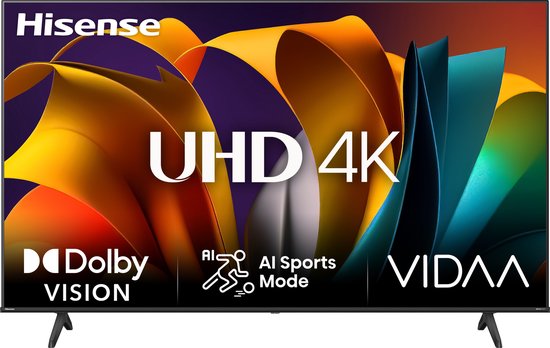 LED-TV Hisense 65A6N LED Dolby Vision 60Hz 4K 164 cm 2024