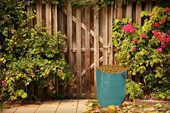 Progarden Tuinafvalzak - opvouwbaar - groot formaat - groen - 270 liter - bladeren opruimen van ProGarden — afbeelding 3