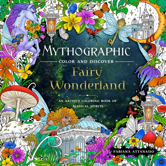 Mythographic Color and Discover: Fairy Wonderland - cover
