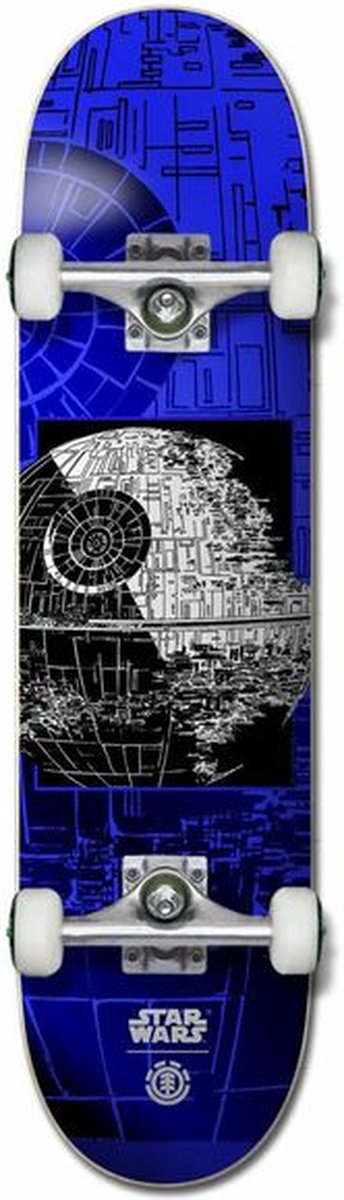 Element X Star Wars Death Star Skateboard Complete Assorted Multicolor