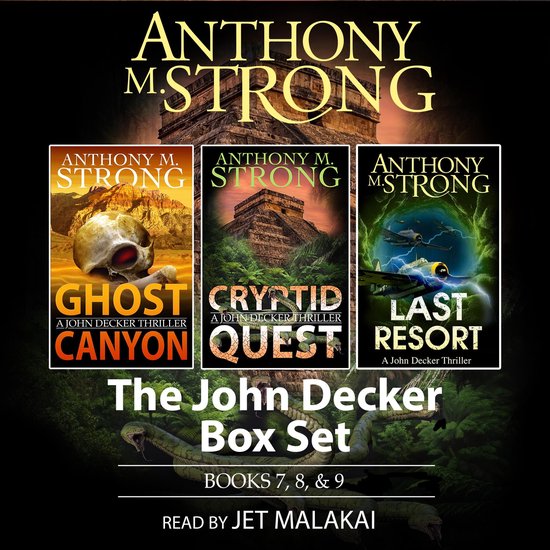 John Decker Supernatural thriller Box Set books 7, 8, and 9 - cover
