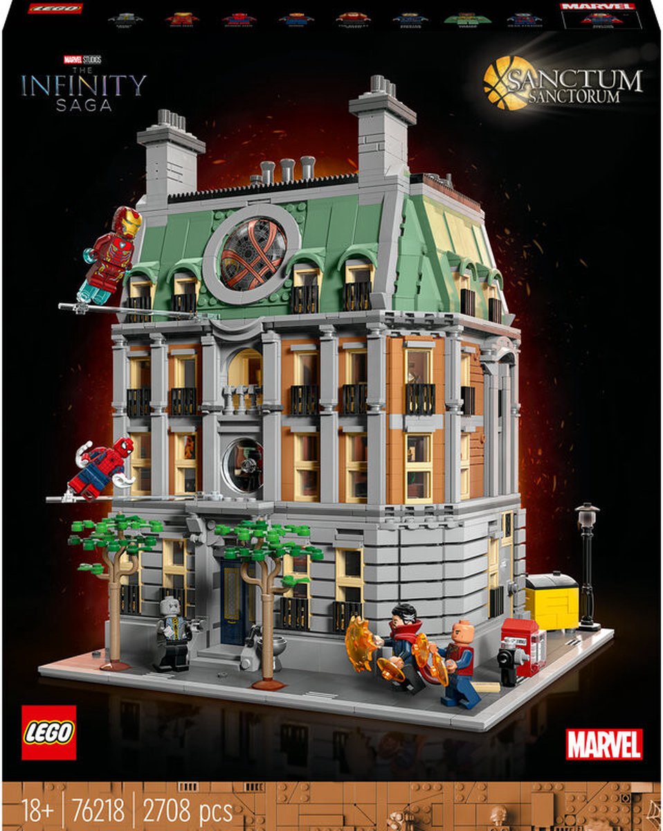 LEGO Marvel Sanctum Sanctorum Collectible met Iron Man en Doctor Strange Minifiguren - 76218 — afbeelding 25