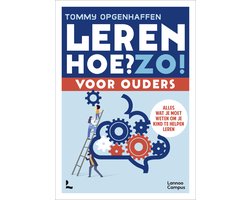 Omslag van Leren. Hoe? Zo! Voor ouders