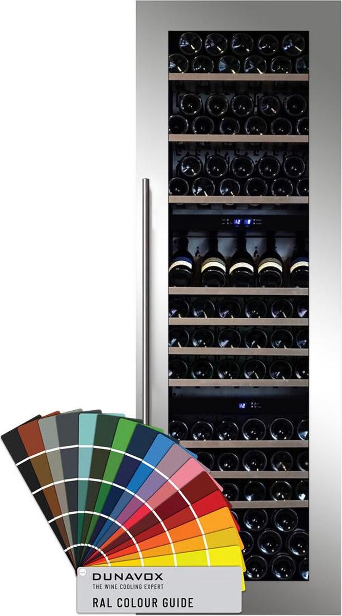 Dunavox Joy-89 Wijnkoelkast DX-89.246TC 2 Zones RAL Kleur RAL Kleur van Dunavox