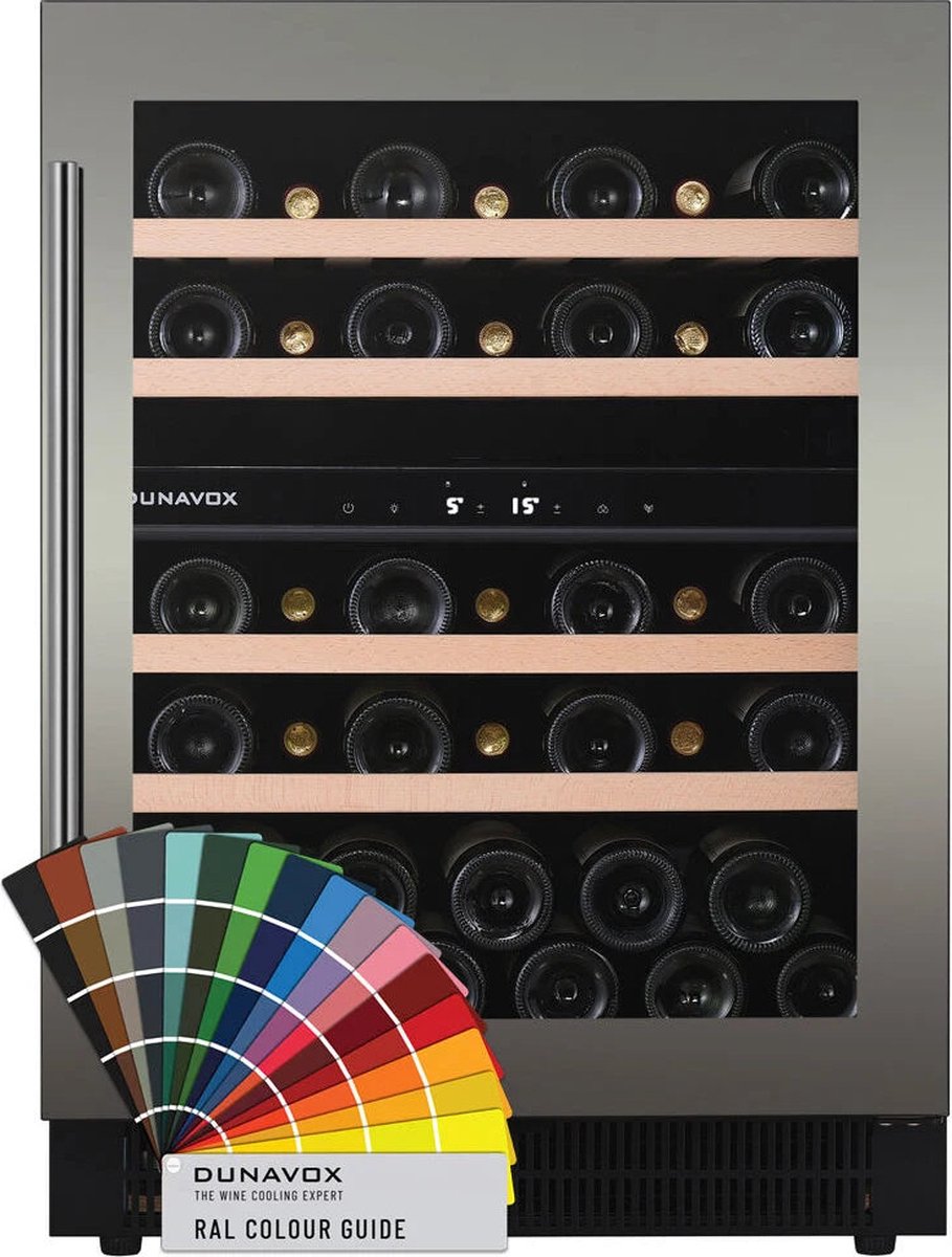 Dunavox Flow-39 Wijnkoelkast DAUF-39.121DC 2 Zones RAL Kleur RAL Kleur