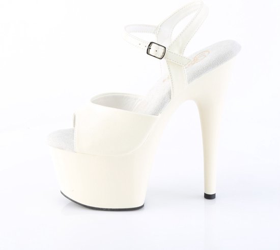 Pleaser - ADORE-709 Sandale à bride cheville - Pointures US 10 à 40 - Wit
