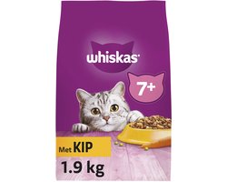 Whiskas 7+ Adult Katten Droogvoer Kip 1,9 kg