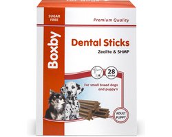 Boxby Dental Sticks Puppy & Small Dog - Hondensnacks - Kip 320 g 28 stuks