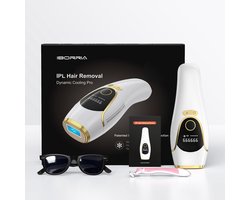 IBORRIA T5 IPL Laser Ontharingsapparaat – Laser Ontharing – IPL Ontharingsapparaten – Hair Removal – Pijnloos – Voor Hele Lichaam - Wit