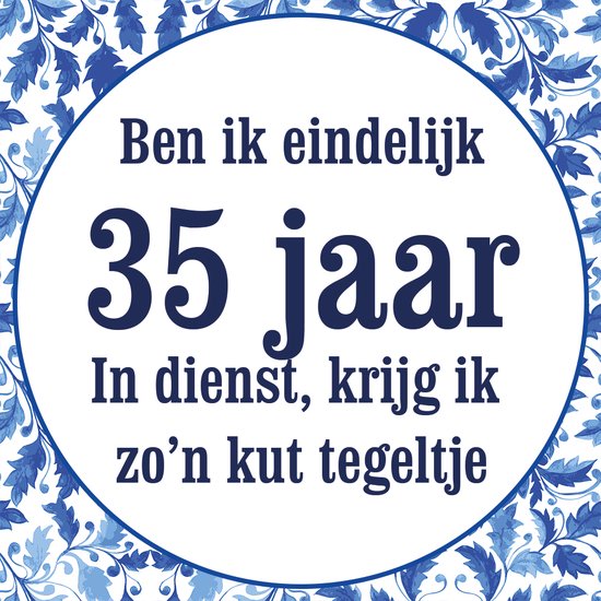 Ben ik eindelijk 80 - Tegeltje Ben ik eindelijk 80 - Tegeltje