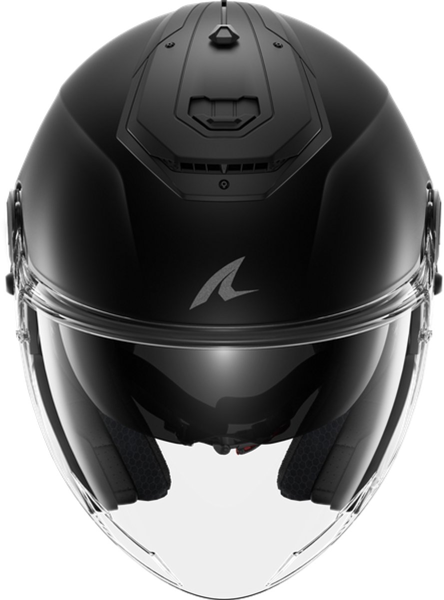 Shark RS JET Blank Mat Zwart Mat KMA Jethelm - Maat M - Helm – foto 3