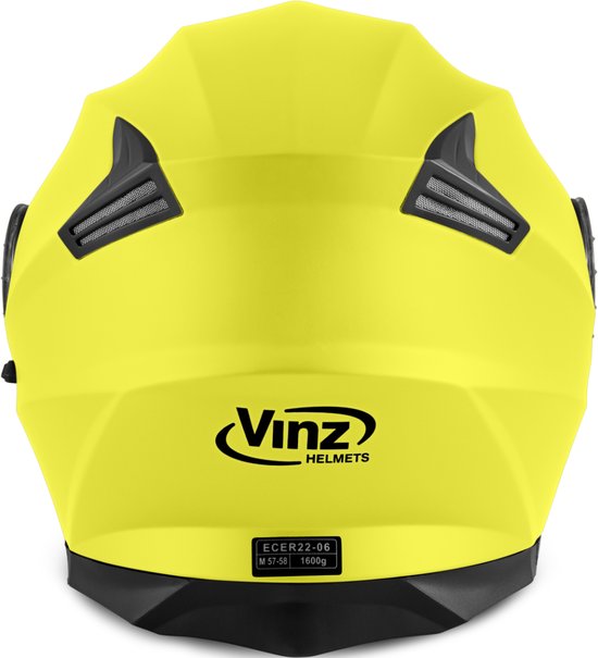 Zwarte helmtas met wit Vinz Helmets logo.