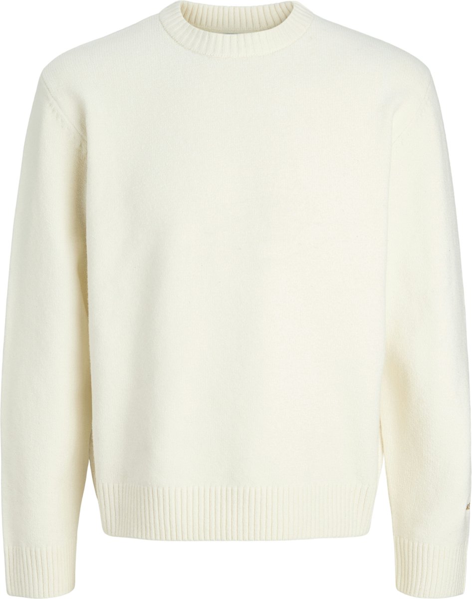 Jack & Jones Trui Jornorrebro Knit Crew Neck Sn 12282728 Sea Salt Mannen Maat - M
