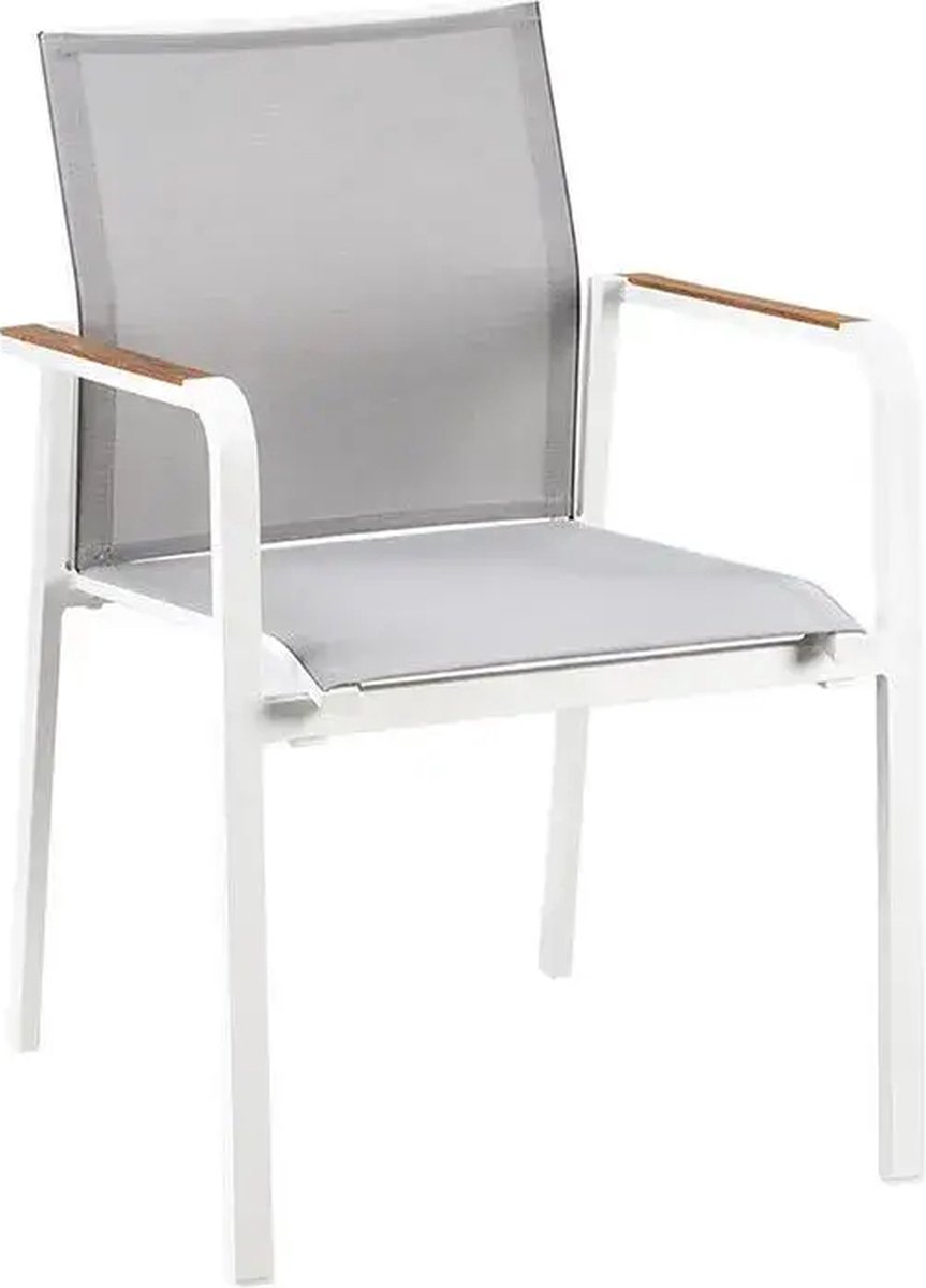 Suns Tutti Dining chaise de jardin - Mat White/White Grey