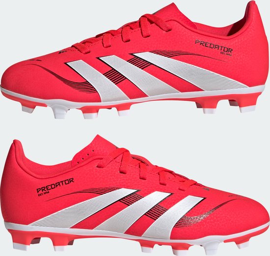 adidas Performance Chaussure Predator Club Terrain souple / Multi-surfaces Enfants - Enfants - Rouge - 38 2/3