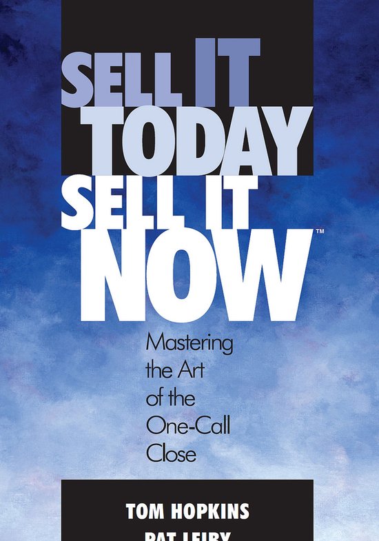 Sell It Today, Sell It Now - cover