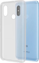 Azuri Xiaomi MI A2 Lite hoesje - Glossy backcover - Transparant