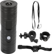 Bol.com Hoofdcamera Wifi Aluminiumoy Fietscamera Helmcamera's 1080P Full Hd 8Mp 170 Graad Groothoek Sport Dv-Camera Voor Fiets M... aanbieding