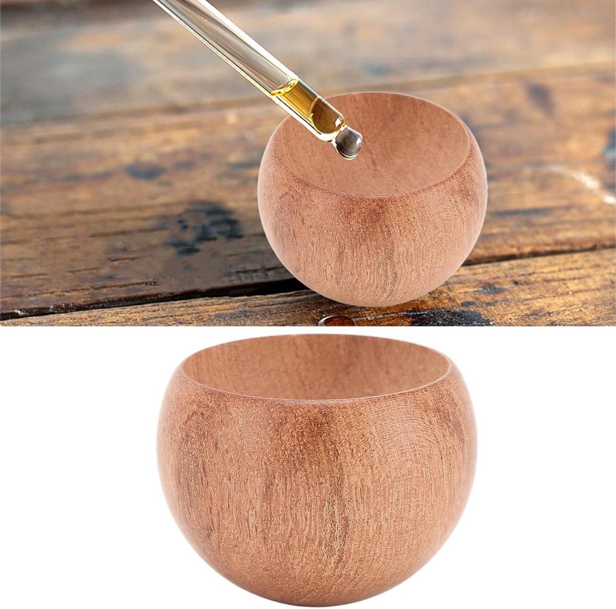 Goedkoopste Houten Geurverspreider voor Aromaverzorging - Ronde Diffuser met Etherische Olie voor Geurhout - Yoga-meditatie en Slaaphulpmiddel .