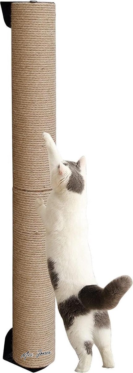 Mrs. Jones Upgrade 81 cm Hoge Kattenboom Wandmontage Meubels Krabpalen Muur Kattenkrabplank Voor Binnenkatten Jute Touw Hoog .