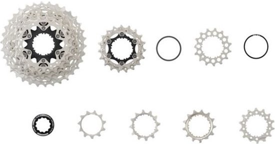 Cassette 12 speed Shimano Ultegra CS-R8100 11-34T van Merkloos — afbeelding 2