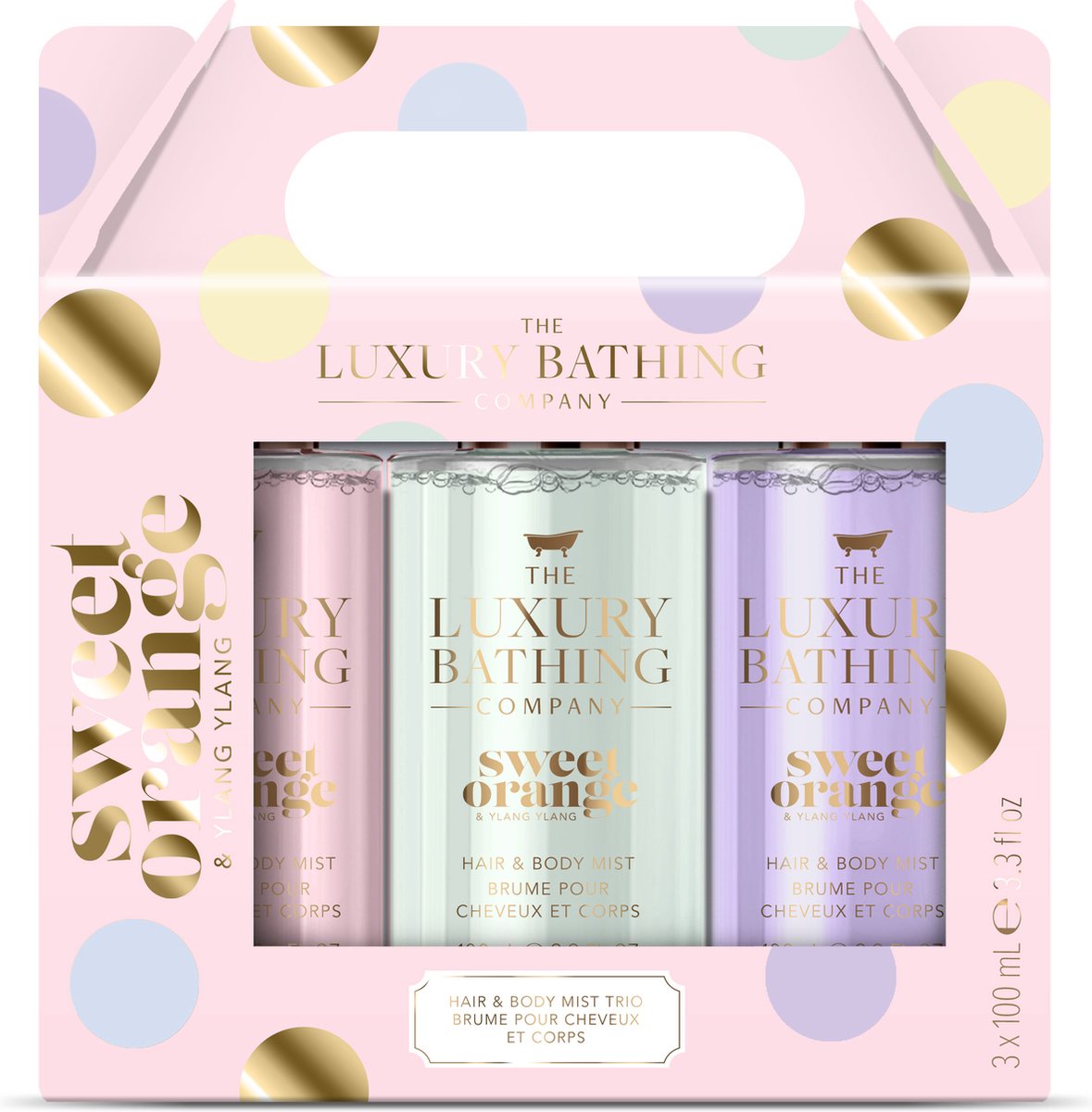 Goedkoopste Grace Cole Body & Hair Mist Cadeauset Oranje