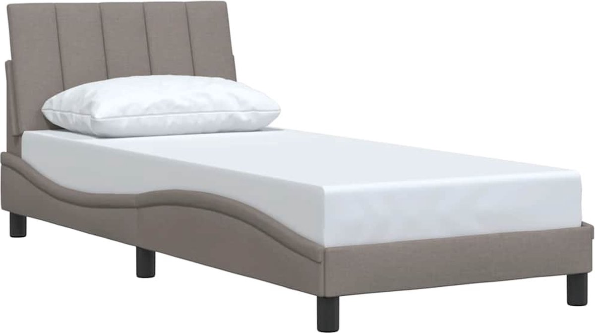 vidaXL Bed frame without mattress Hanko 80x200 cm fabric
