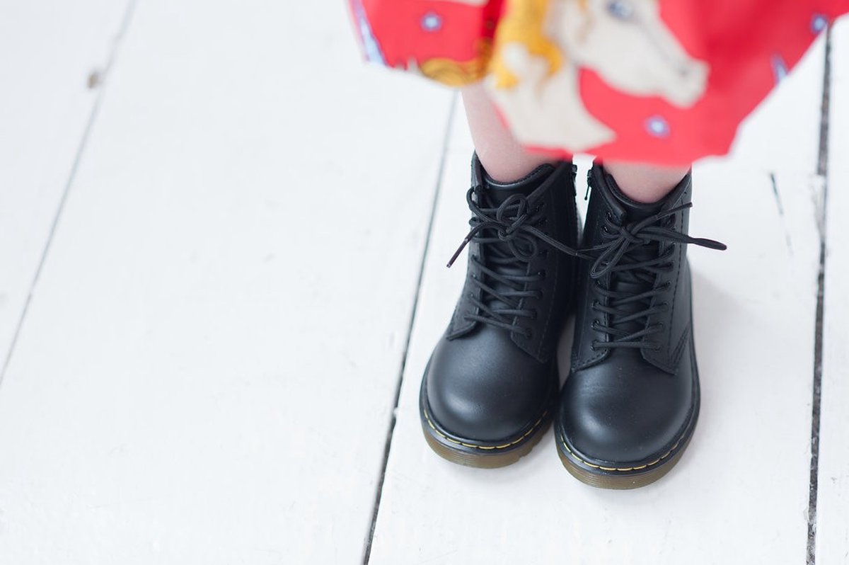 Dr. Martens BROOKLEE TODDLER Veterboots Chelsea boots Laarzen Zwart 25 (883985644328)