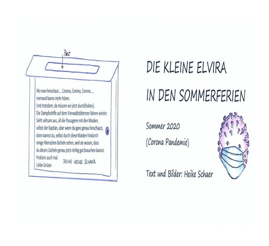 DIE KLEINE ELVIRA IN DEN SOMMERFERIEN - cover