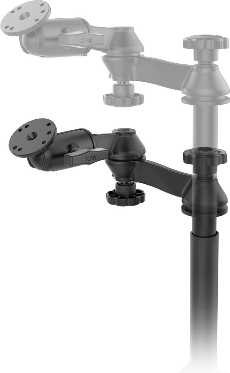 No-Drill™ Laptop Mount voor '19-24 Chevy Silverado + Meer