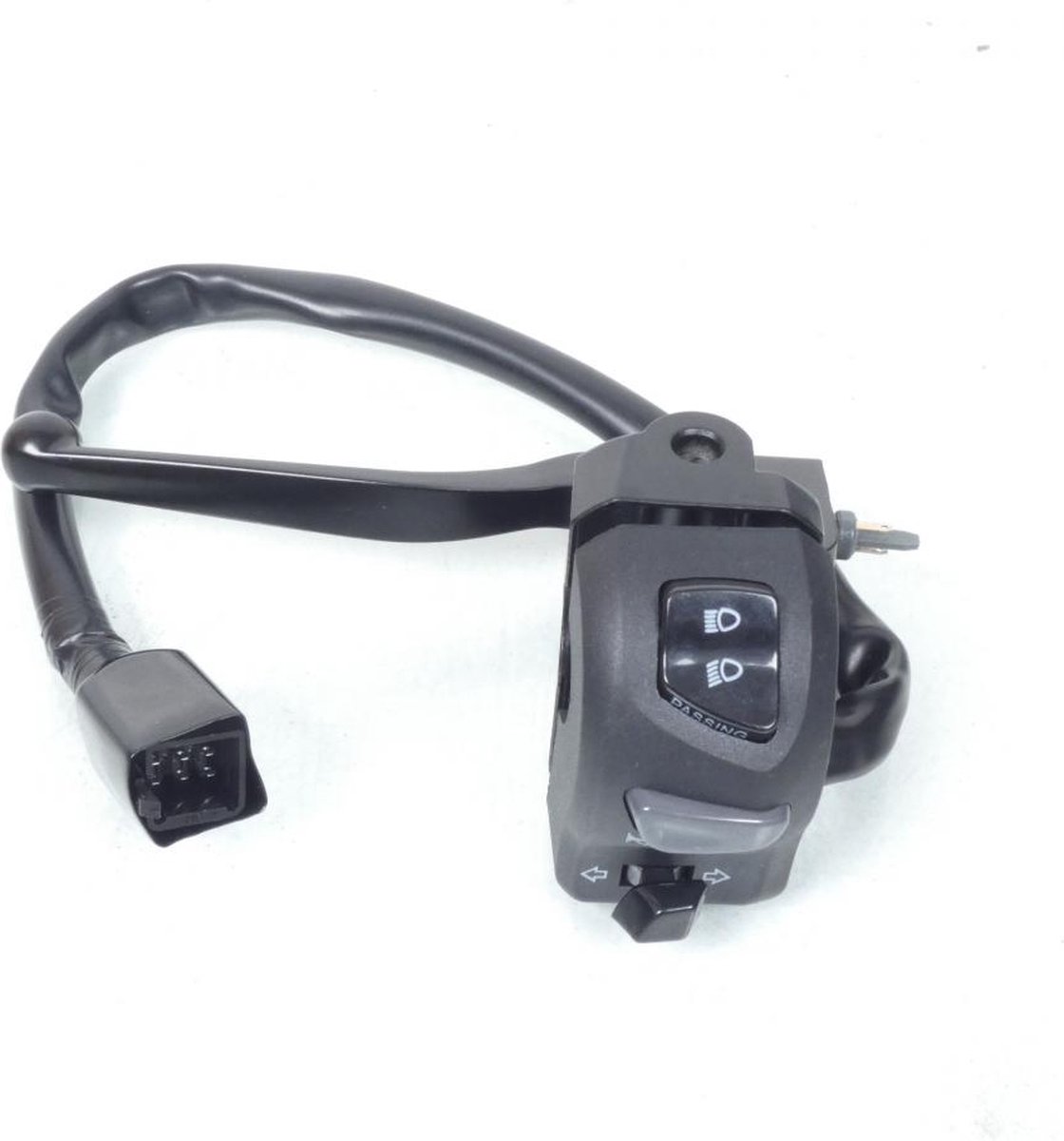 originele links commodo voor peugeot 50 vivacity scooter 2010 t/m 2019 803635 / nieuw grijs hoorn