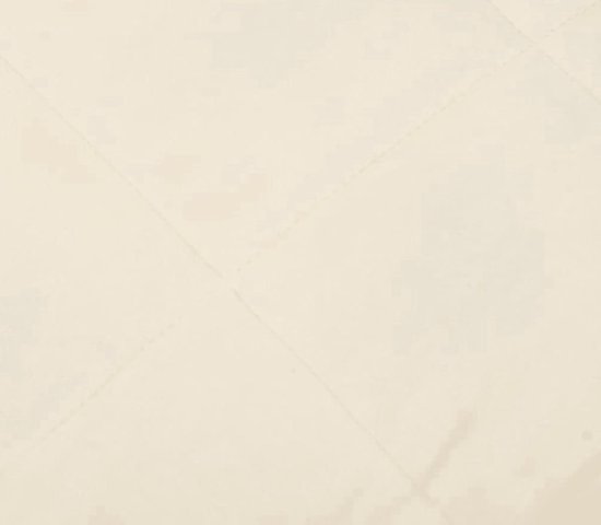 Couverture lestée vidaXL - Couverture de couchage - Couverture lestée 155 x 220 cm 11 kg Tissu Crème clair - Weighted Blanket - Confort de sommeil - Sommeil paisible